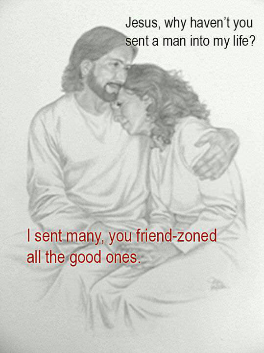 jesus, friendzone