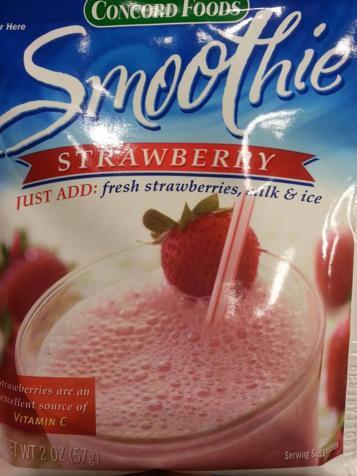 strawberry smoothie, wtf, product