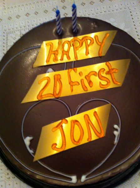 cake, fail, 20 first, spelling