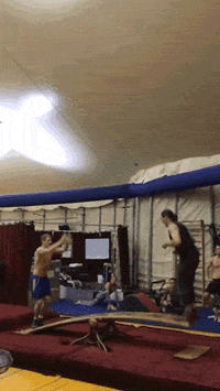 teeterboard, wicked, gif, timing, slow mo