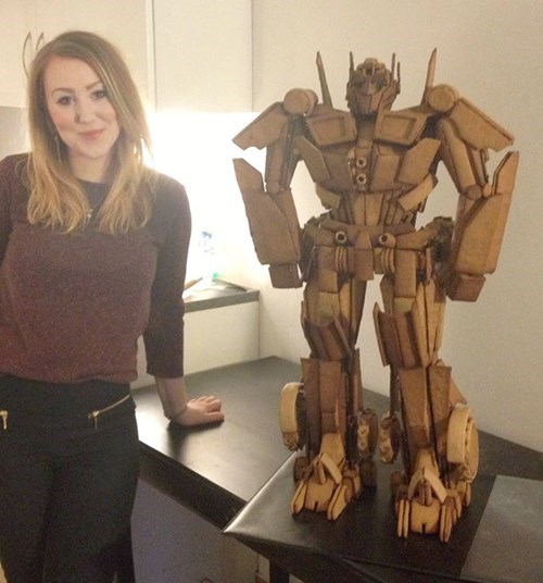 gingerbread optimus is the geekiest celebration of holiday confections