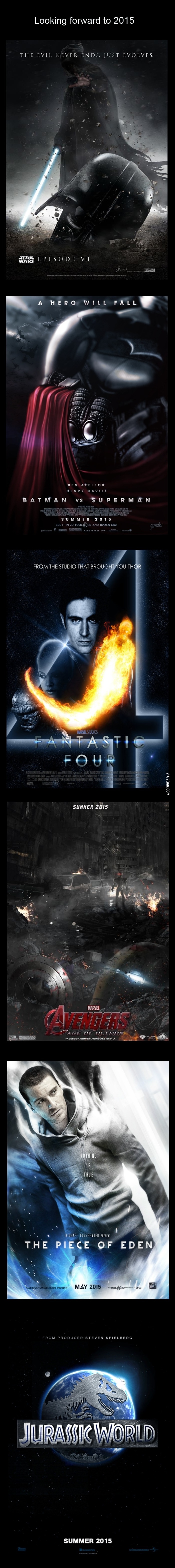 2015 movie posters, hollywood, star wars, avengers, fantastic four