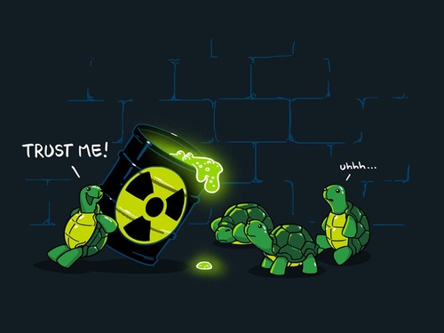tmnt, teenage mutant ninja turtles origins, trust me, radioactive waste
