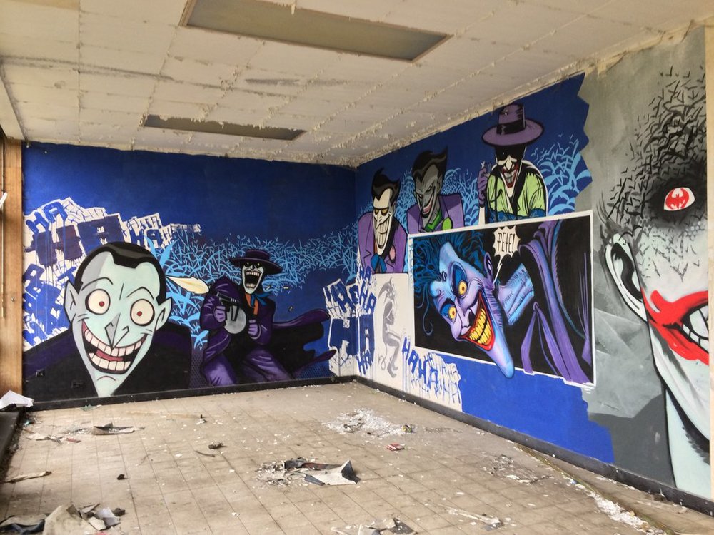 awesome batman graffiti, art