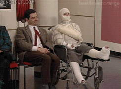 mr bean, troll, gif