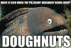 what is seen when the pillsbury doughboy bends over?, doughnuts, bad joke eel, meme