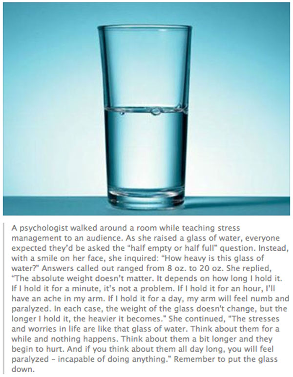 how to manage stress and worrying, advice, life