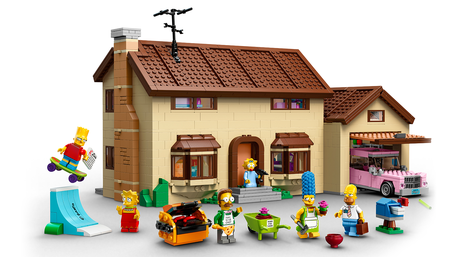 official simpsons lego house