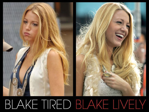 blake tired, blake lively, celebrity wordplay