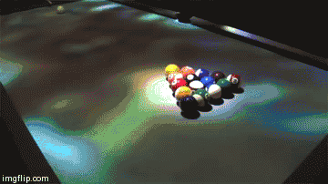 cool video surface pool table, gif