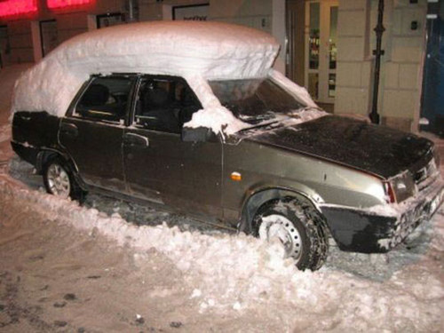 afro car, snow, mohawk