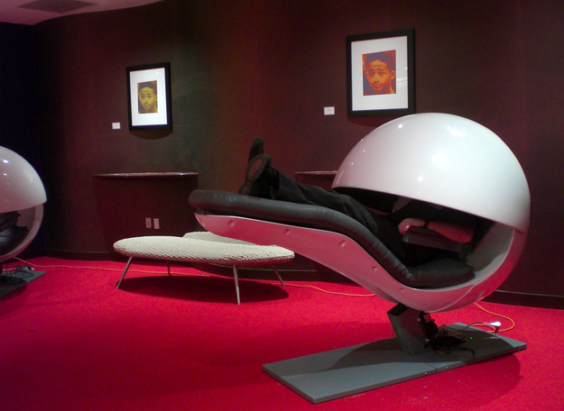 futuristic napping pods for your office, jayden smith portraits, wtf