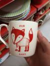 for fox sake, coffee mug