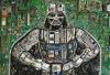darth vader in computer parts and electronics, art, star wars