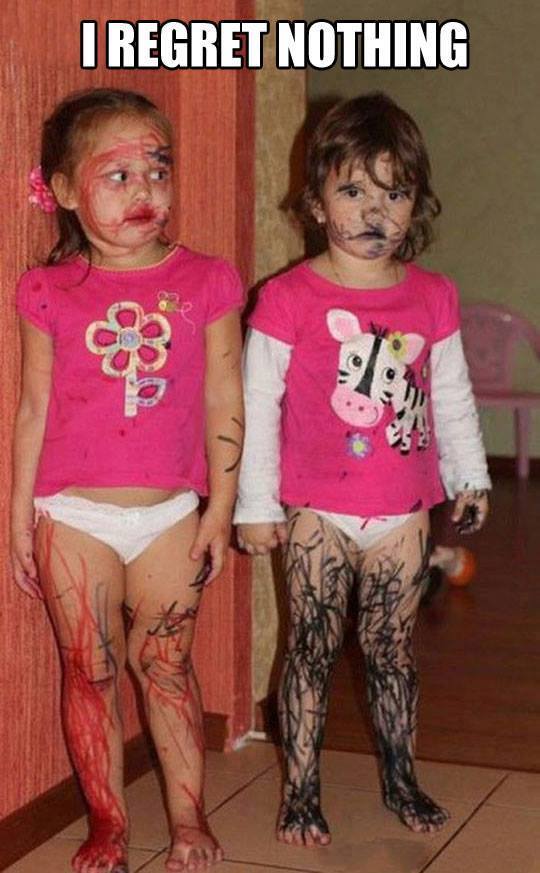 kids get ahold of permanent markers, lol, i regret nothing