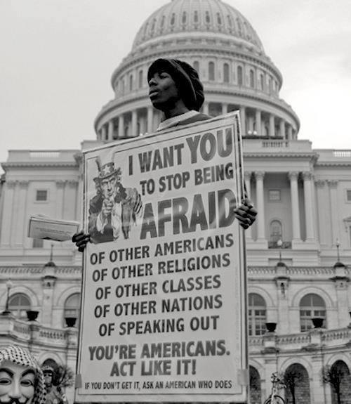 i want you to stop being afraid
