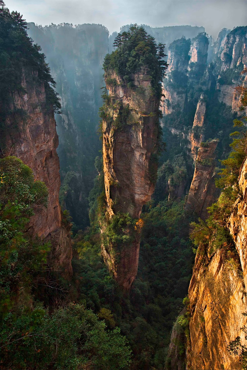 extremely rare rock towers