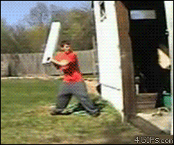 you can't sneak up on a ninja, gif, win, fail, lol, awesome reflexes
