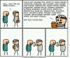 cyanide and happiness, and also you're deaf, dark comic
