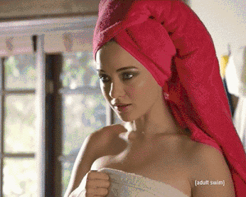girls gets ready to go out, gif