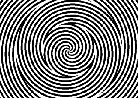 optical illusion animated spiral, gif