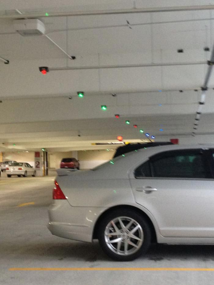 best idea ever for a parking garage
