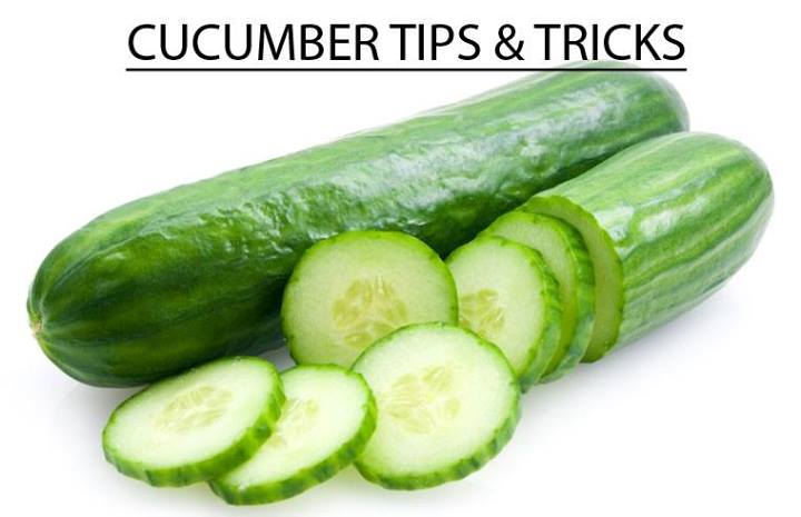 cucumber tips and tricks, life hacks