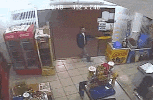 this guy tried to rob the wrong convenience store