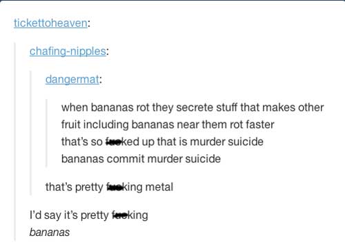 bananas commit murder suicide