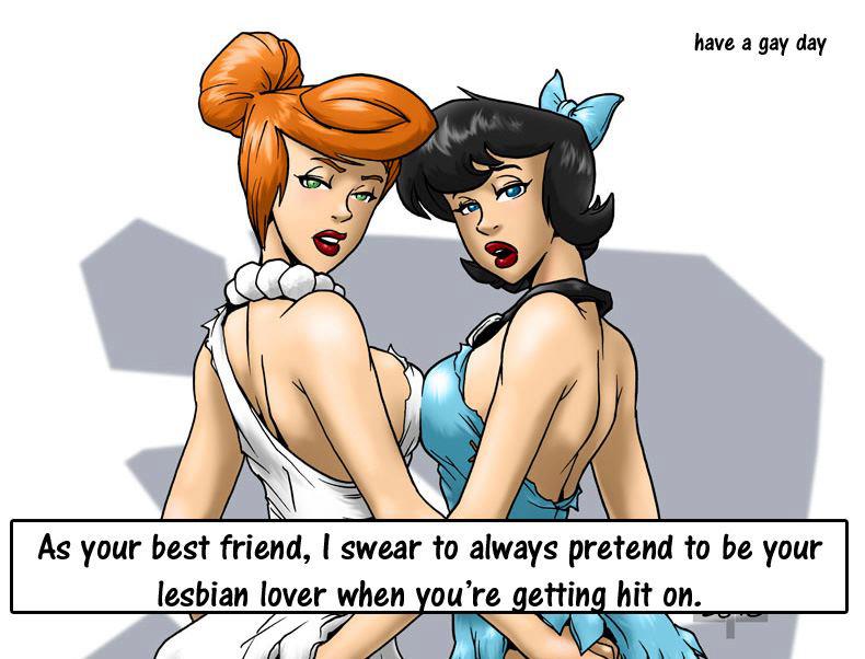 as your best friend i swear to always pretend to be your lesbian lover when you're getting it on, have a gay day