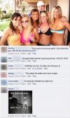 guy photobombs group of girls and facebook reacts