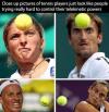 close up pictures of tennis players just look like people trying really hard to control their telekinetic powers