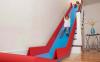 i don’t care if this is for children. when you see it in action, you will want it for sure, slide ride toy for stairs