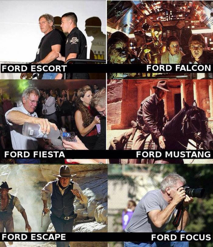 ford escort, ford falcon, ford fiesta, ford mustang, ford escape, ford focus, harrison ford