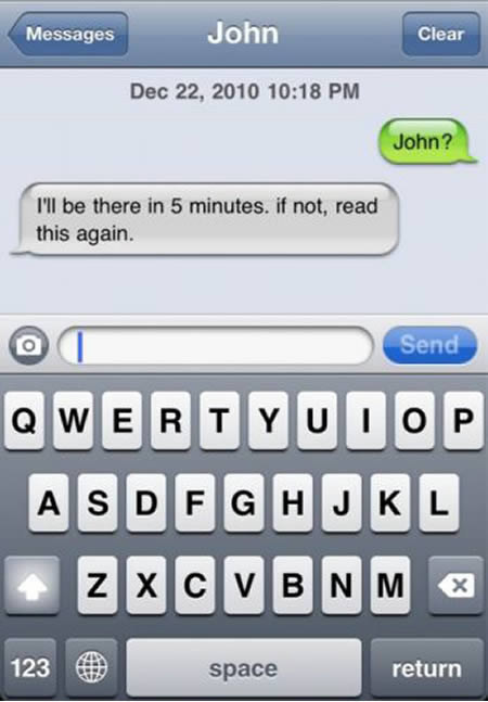 21 times text messages are the only way to say it