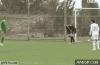 winds sends soccer ball right back into goalie's net, fail