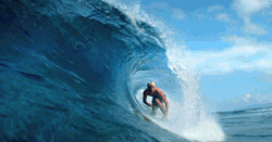 cool surf wave underwater shot