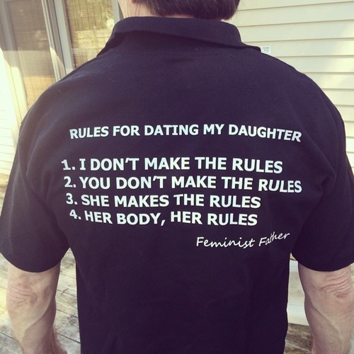 the four simple rules every dad should have for their daughter's boyfriends or girlfriends