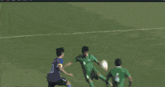 this is why china doesn't have a world cup team, soccer player and goalie fail
