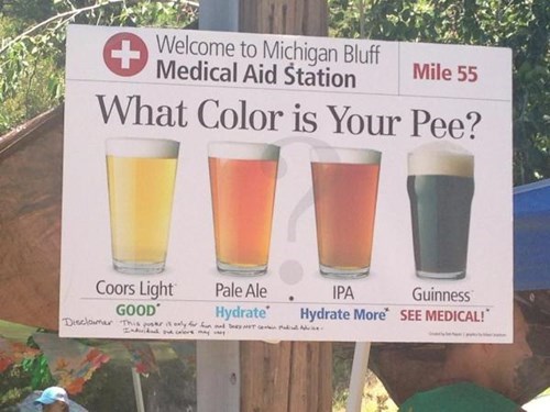 what colour is your pee, urine health