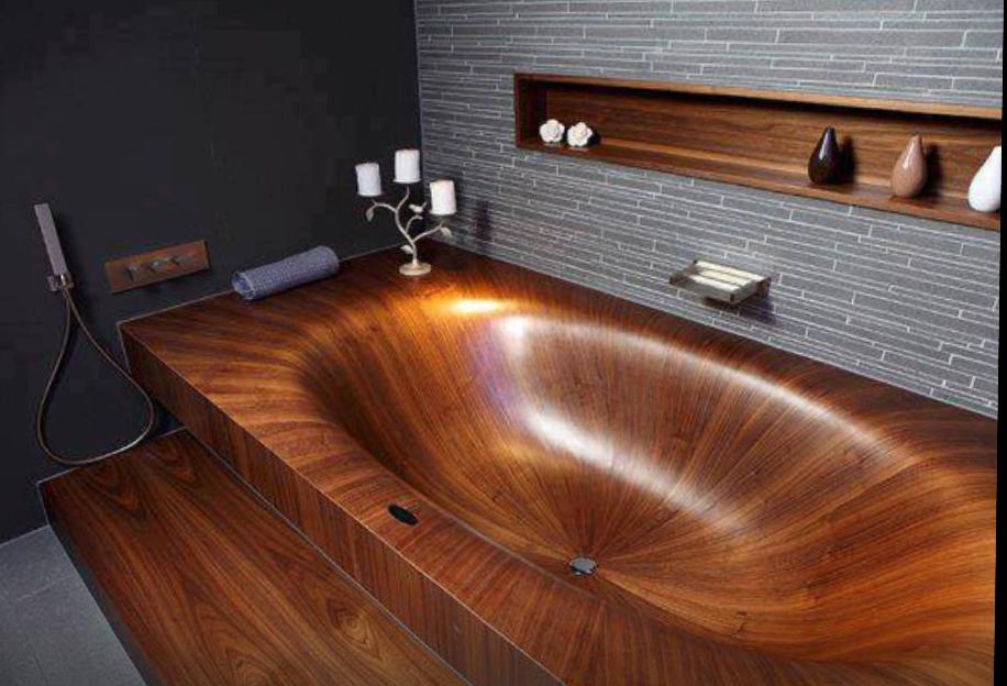 wooden bath tub, wow, house hold items