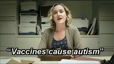 vaccines cause autism, google in real life