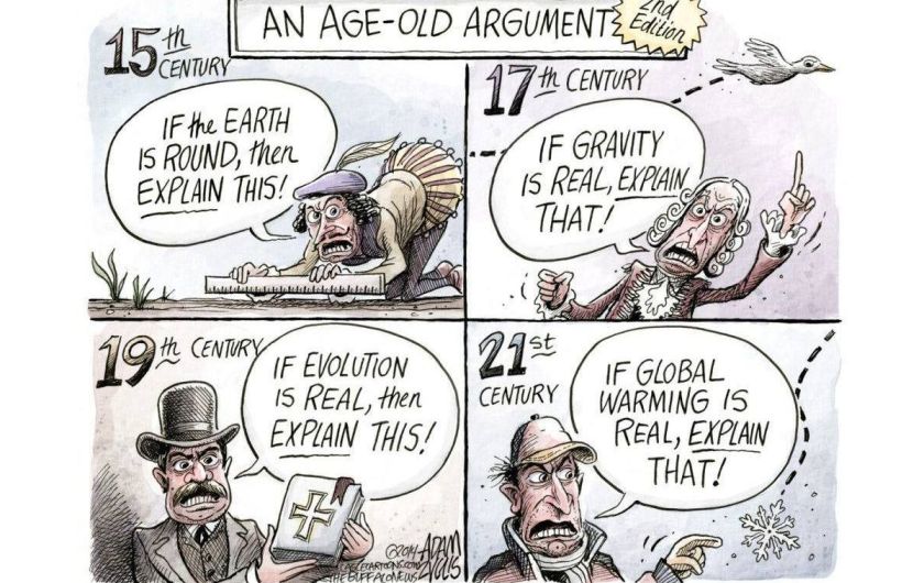 an age old argument, science and deniers