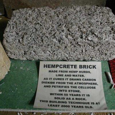 hempcrete brick, marijuana and hemp legalization, building material