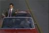mr bean giving everyone the finger from a convertible, lol, naive
