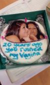 20 years ago you ruined my vagina, cake, wtf