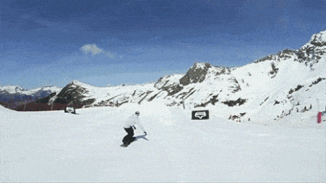 sick snowboard jump but..., ouch, fail