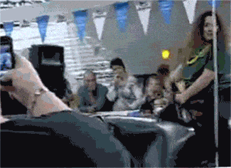 wasted by a mechanical bull