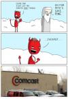 come one just let me create one thing, oh for pete's sake, comcast was created by the devil