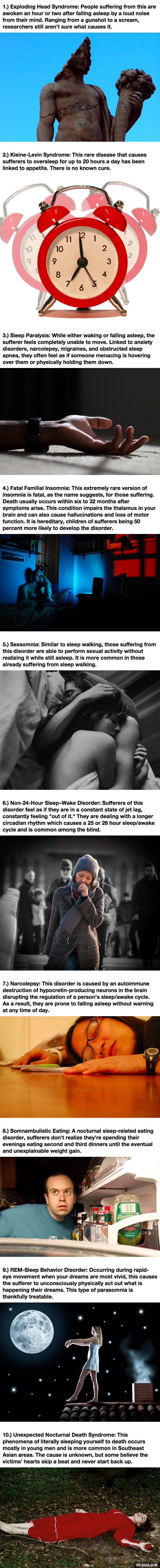 these 10 sleep disorders are terrifying and some are even dangerous to your health